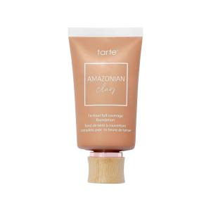 tarte Amazonian clay 16-hour full coverage foundation – Matte Finish Foundation with Amazonian Clay & Vitamin E for Hydration & Smooth Looking Skin, Vegan & Cruelty Free(medium-tan beige)