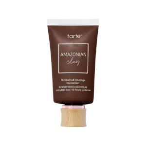 tarte Amazonian clay 16-hour full coverage foundation – Matte Finish Foundation with Amazonian Clay & Vitamin E for Hydration & Smooth Looking Skin, Vegan & Cruelty Free(espresso honey)