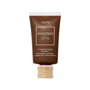 tarte Amazonian clay 16-hour full coverage foundation – Matte Finish Foundation with Amazonian Clay & Vitamin E for Hydration & Smooth Looking Skin, Vegan & Cruelty Free(mahogany neutral)