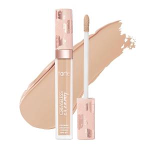 tarte creaseless creamy full-coverage concealer – Waterproof Longwear, Vitamin E Niacinamide & Caffeine for covering Dark Circles & Blemishes Hydrating, Blurs & Smooths appearance Vegan & Cruelty-Free(16N fair-light neutral)