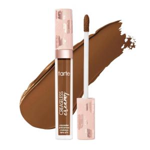 tarte creaseless creamy full-coverage concealer – Waterproof Longwear, Vitamin E Niacinamide & Caffeine for covering Dark Circles & Blemishes Hydrating, Blurs & Smooths appearance Vegan & Cruelty-Free(57G rich golden)