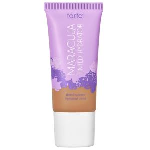tarte maracuja tinted moisturizer – Lightweight Sheer Foundation with Buildable Longwear Coverage, Hyaluronic Acid, Turmeric, Aloe for Hydrated Skin, Vegan & Cruelty Free(34H medium honey)
