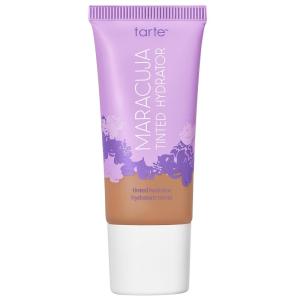 tarte maracuja tinted moisturizer – Lightweight Sheer Foundation with Buildable Longwear Coverage, Hyaluronic Acid, Turmeric, Aloe for Hydrated Skin, Vegan & Cruelty Free(34N medium neutral)
