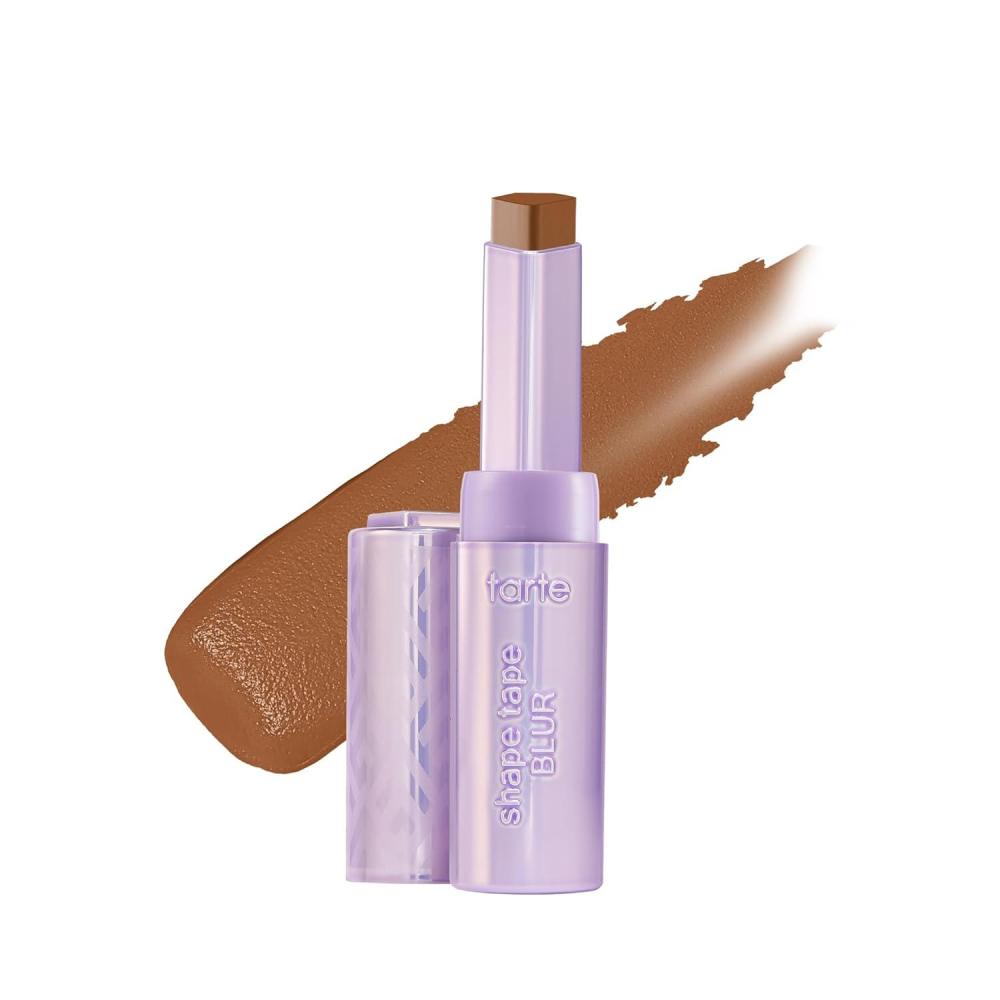 imagetarte shape tape blur concealer stick Full Coverage CreaseProof Makeup DiamondShaped Precision Tip for Instant Eye Lift Effect53G deep golden deep skin with very warm golden or olive undertones