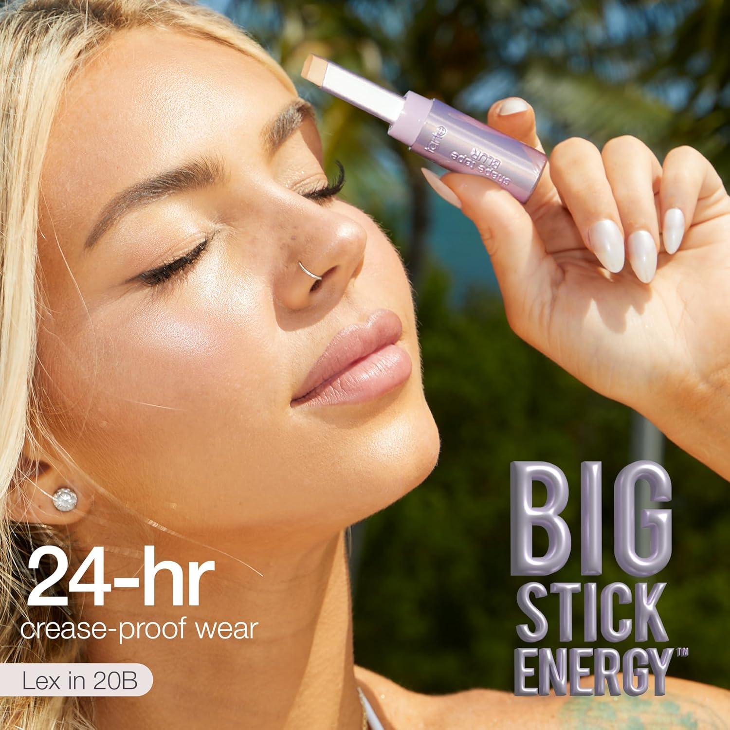 imagetarte shape tape blur concealer stick Full Coverage CreaseProof Makeup DiamondShaped Precision Tip for Instant Eye Lift Effect27B lightmedium beige light to medium skin with cool pink undertones