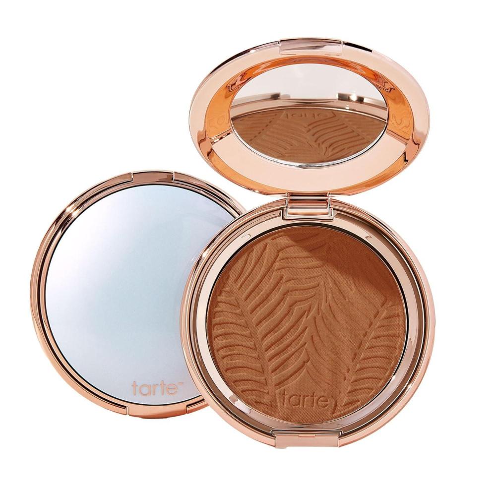 imagetarte Amazonian clay blurring powder foundation51S deep sand deep skin with warm golden undertones