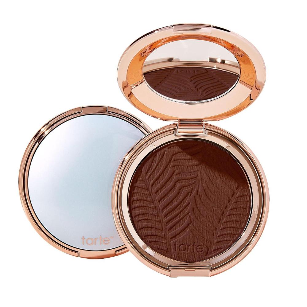 imagetarte Amazonian clay blurring powder foundation61H espresso honeyvery deep skin with warm  peach undertones