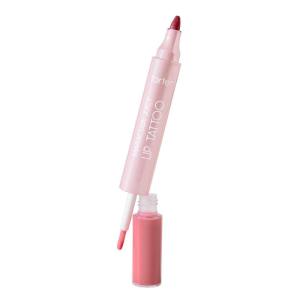 tarte maracuja juicy lip tattoo –Transfer Proof Lip Stain Tint & Nourishing Gloss Combo, 2 in 1 Lipgloss Makeup with Hyaluronic Acid and Vitamin E, Vegan & Cruelty-Free(rose)