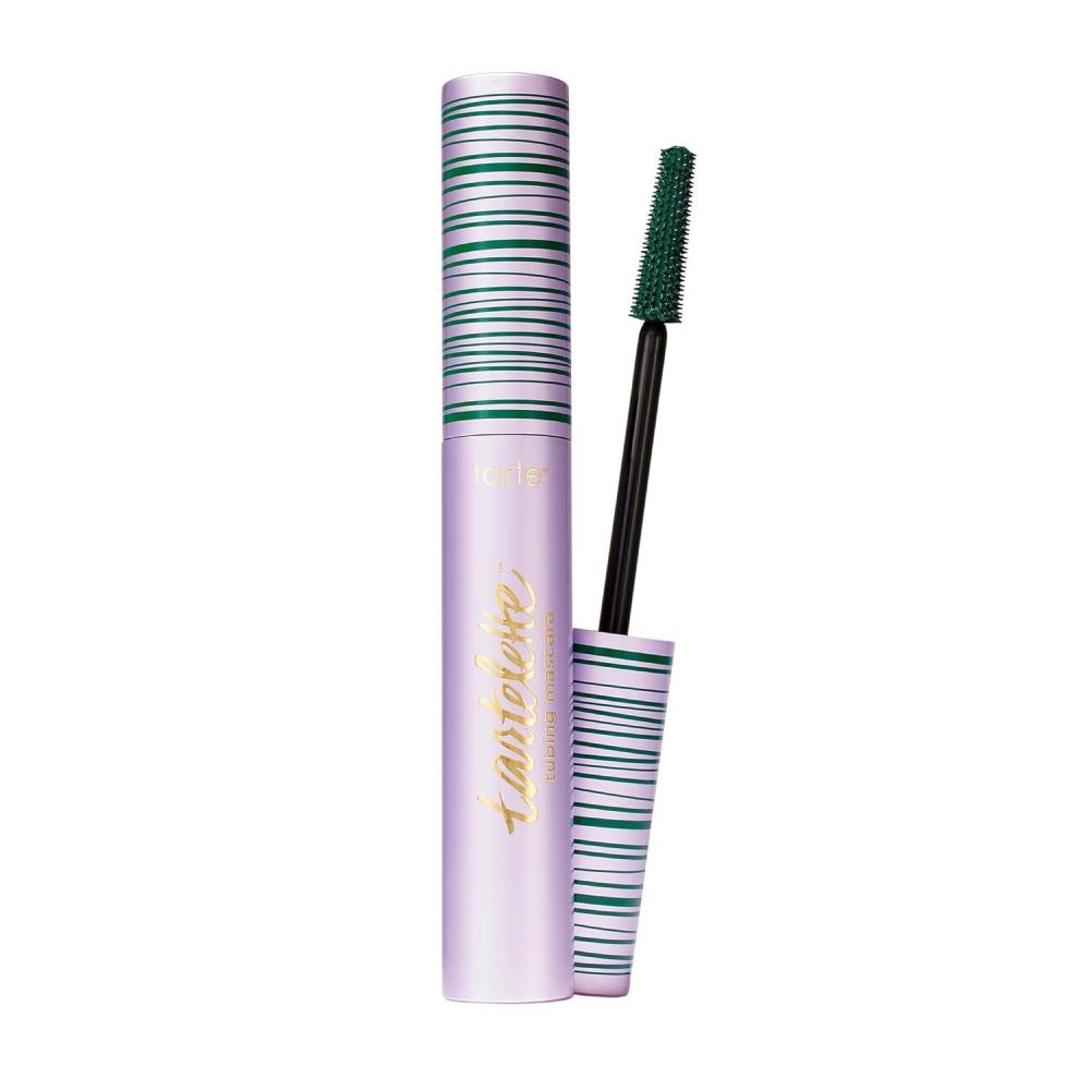 imagetarte tartelette tubing mascara  Lash Extensions in a Tube EasytoRemove Eye Makeup Clinically Proven to Volumize amp Curl 24Hr SmudgeProof Longwear Vegan amp CrueltyFreeEmerald Green