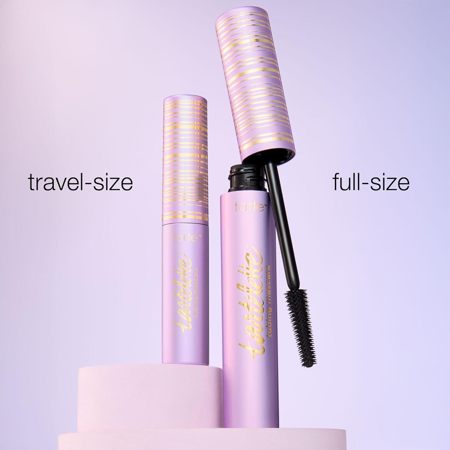imagetarte tartelette tubing mascara Lash Extensions in a Tube EasytoRemove Eye Makeup Clinically Proven to Volumize amp Curl 24Hr SmudgeProof Longwear Vegan amp CrueltyFreeMagenta