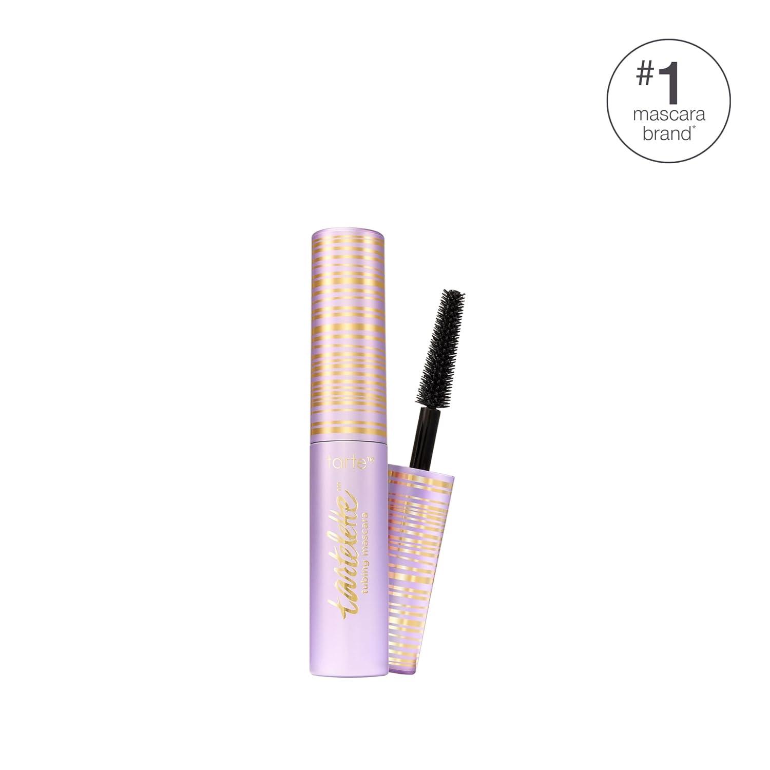 imagetarte tartelette tubing mascara Lash Extensions in a Tube EasytoRemove Eye Makeup Clinically Proven to Volumize amp Curl 24Hr SmudgeProof Longwear Vegan amp CrueltyFreeblack