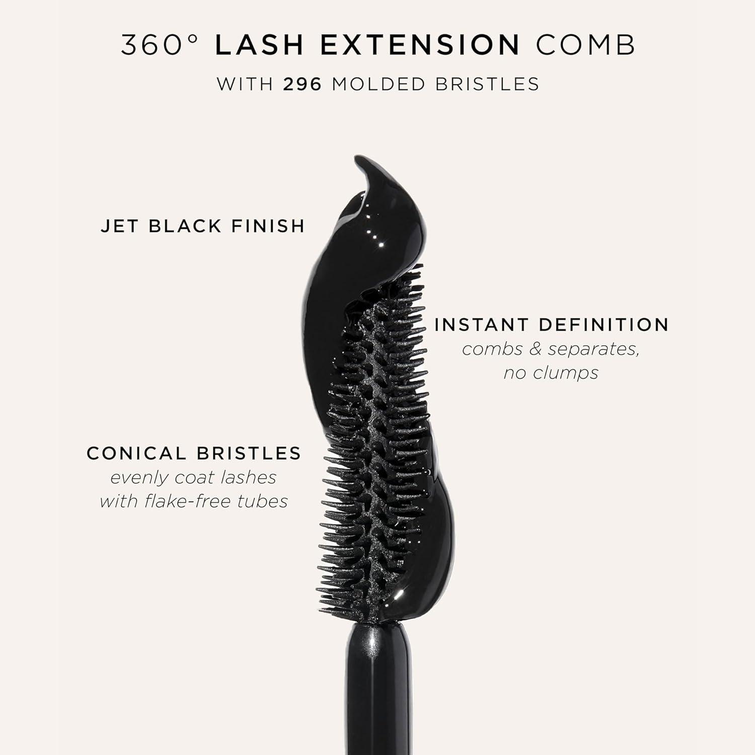 imagetarte tartelette tubing mascara Lash Extensions in a Tube EasytoRemove Eye Makeup Clinically Proven to Volumize amp Curl 24Hr SmudgeProof Longwear Vegan amp CrueltyFreeblack