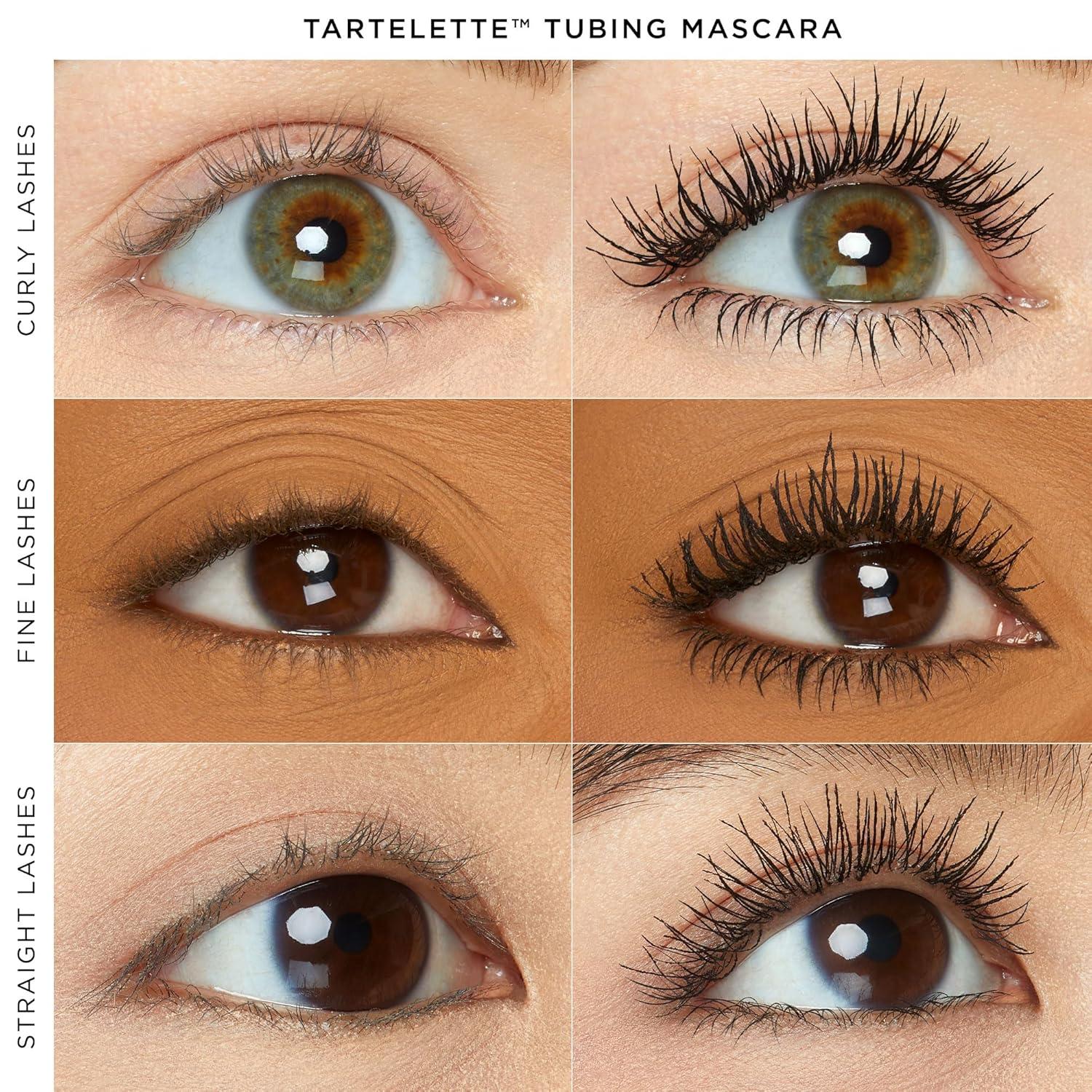 imagetarte tartelette tubing mascara Lash Extensions in a Tube EasytoRemove Eye Makeup Clinically Proven to Volumize amp Curl 24Hr SmudgeProof Longwear Vegan amp CrueltyFreeblack
