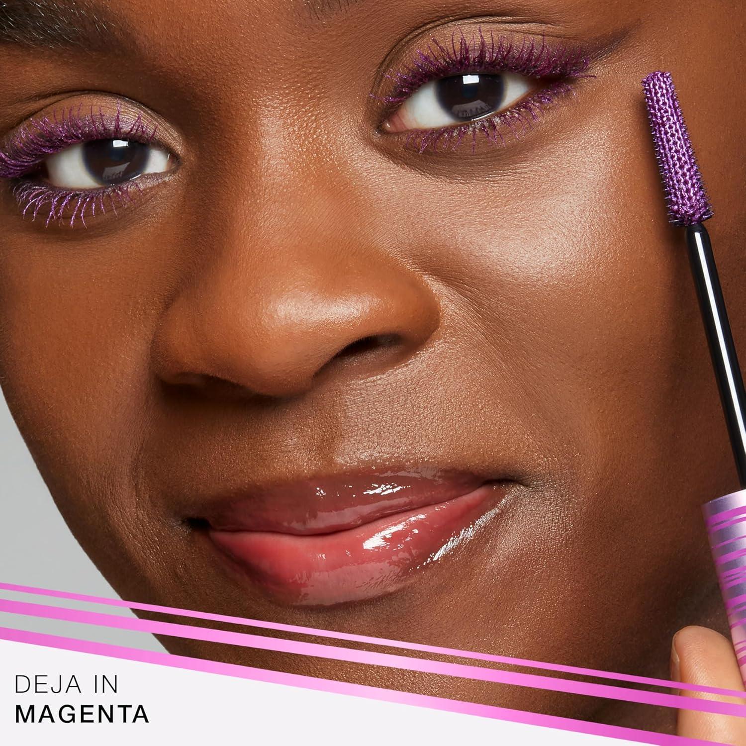 imagetarte tartelette tubing mascara Lash Extensions in a Tube EasytoRemove Eye Makeup Clinically Proven to Volumize amp Curl 24Hr SmudgeProof Longwear Vegan amp CrueltyFreeMagenta