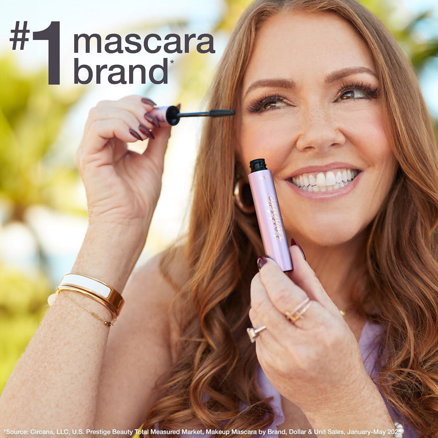 imagetarte tartelette tubing mascara Lash Extensions in a Tube EasytoRemove Eye Makeup Clinically Proven to Volumize amp Curl 24Hr SmudgeProof Longwear Vegan amp CrueltyFreeMagenta