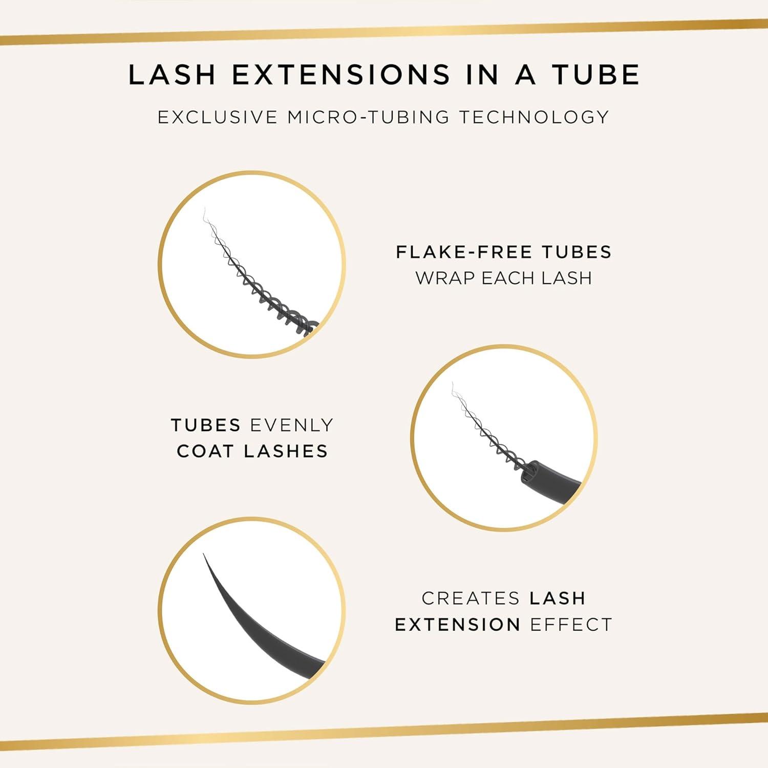 imagetarte tartelette tubing mascara amp tartelette quick stick liner Lash Extensions in a Tube Mascara with UltraThin Slanted Tip Gel Eyeliner EasytoRemove Eye Makeup Vegan amp CrueltyFree