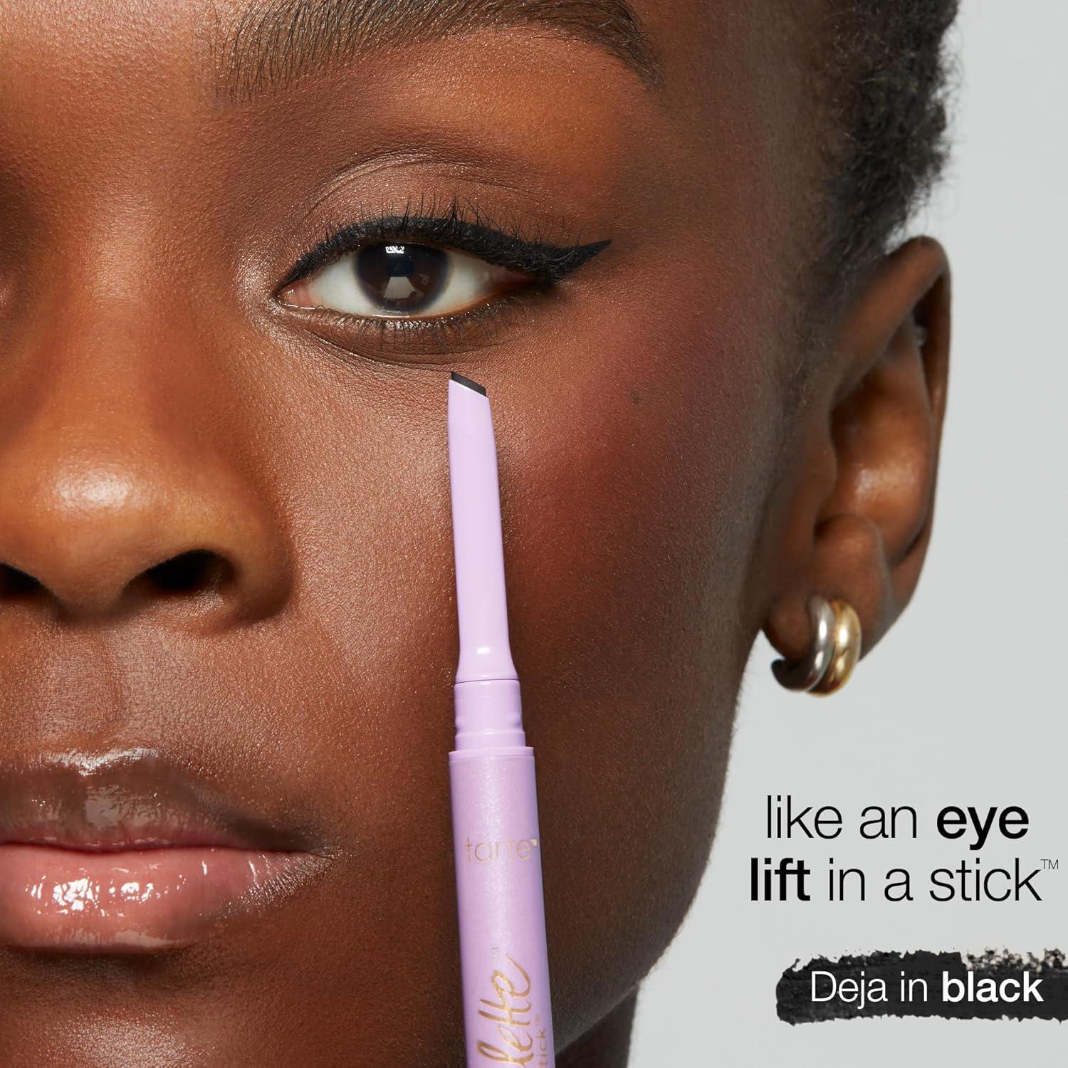 imagetarte tartelette tubing mascara amp tartelette quick stick liner Lash Extensions in a Tube Mascara with UltraThin Slanted Tip Gel Eyeliner EasytoRemove Eye Makeup Vegan amp CrueltyFree