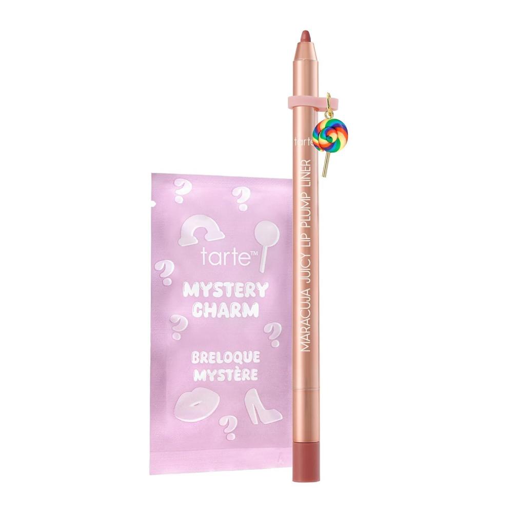 imagetarte maracuja juicy lip plump liner Plumping Lip Liner with Hyaluronic Acid to Hydrate Lips NoNeedle Plumping Effect Includes Mystery Charm Vegan amp CrueltyFree full sizecool mauve