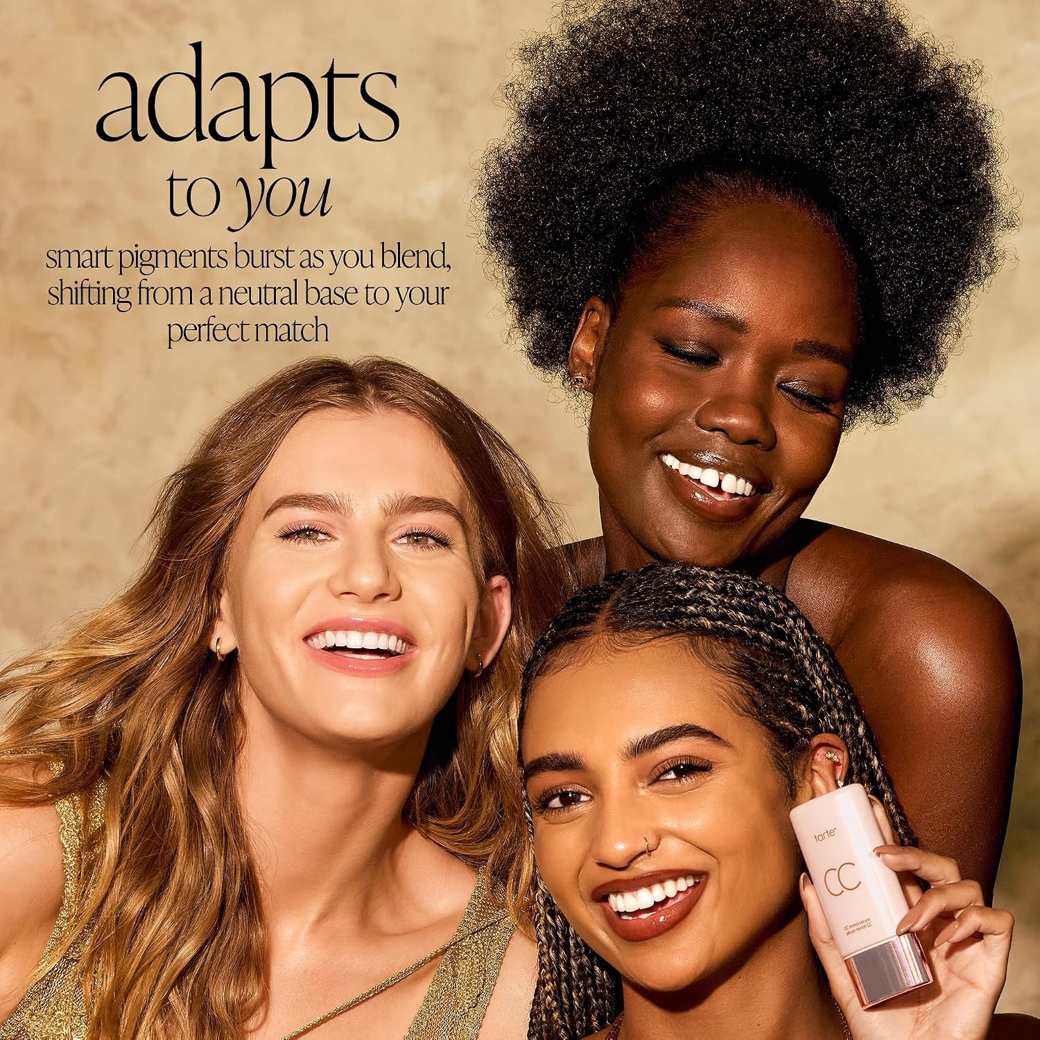 image:imagetarte CC tinted serum  ColorCorrecting Tinted Serum ColorChanging ShadeMatching Adaptisphere Technology Lightweight Coverage Waterproof 16HR Wear vegan amp crueltyfree tandeep